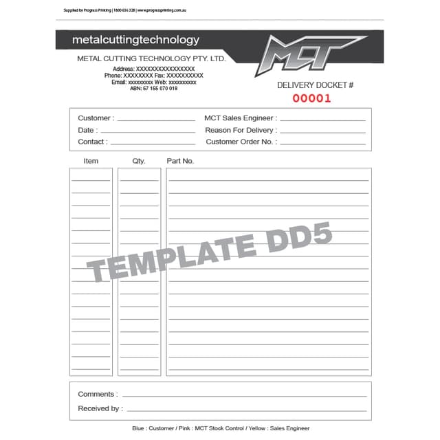 Delivery Notes