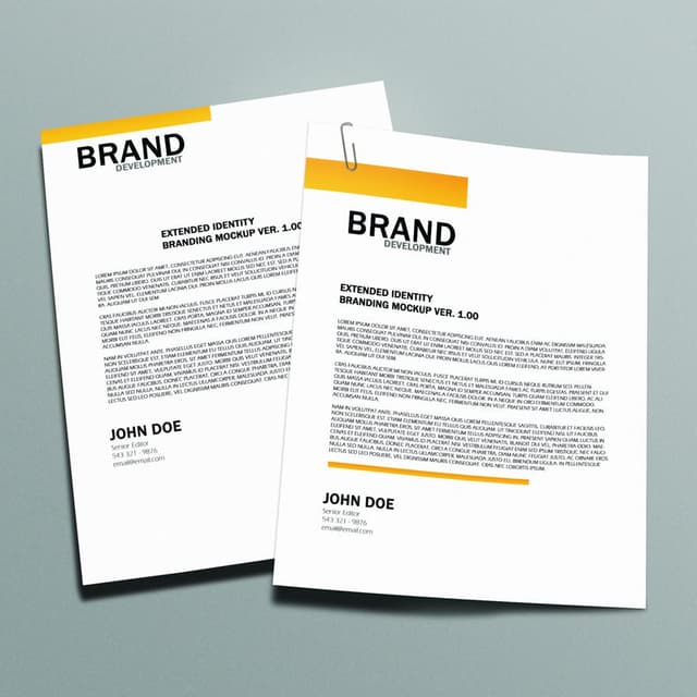 Letterheads